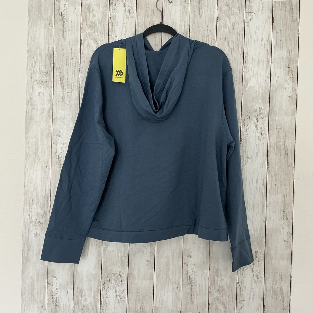 All in Motion Men's Slate Blue Hoodie - Picture 2 of 4